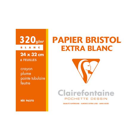 Papier do akwareli Clairefontaine A4+/6/320g